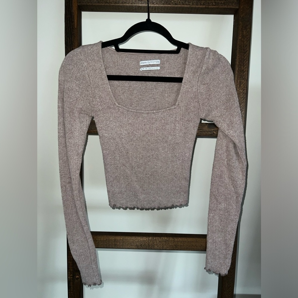 Urban Outfitters Mauve Crop Top